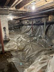 Southport, ME Crawlspace Encapsulated with CleanSpace