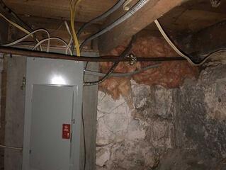 CleanSpace Walls Brighten Beals, ME Basement