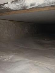 Etna, ME Crawlspace Upgraded with CleanSpace