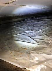 Etna, ME Crawlspace Upgraded with CleanSpace