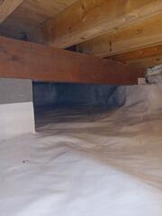 Mapleton, ME Crawl Space Gets Refresh