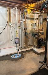 Waterproofing Cement Block Foundation in Rochester, NH