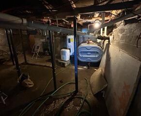 New Slab & Waterproofing in Saint George, ME