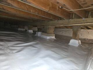 Wet Winslow Crawl Space Causing Issues in Home