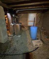 Free From Water Issues in Freedom, ME Crawl Space