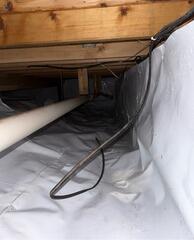 Flooded Crawl Space Gets Encapsulated in South Thomaston, ME