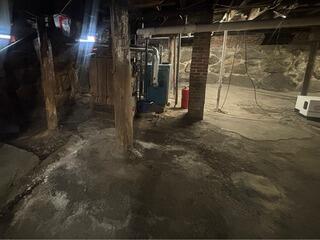 5,000 Square Foot Basement Waterproofing in Bethel, ME