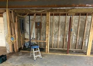 Wales, Maine Foundation Repaired with StableLock Wall System