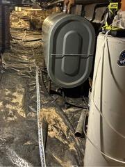 Waterproofing Church Crawl Space in Searsport, Maine