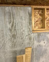 Buckling Wall Saved with PowerBraces in Saint Albans, Maine