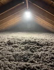 Attic Insulation Installation in Standish, Maine