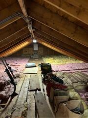 Attic Insulation Installation in Standish, Maine