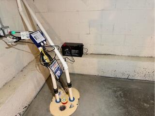 Waterproofing Wet Basement in Buxton, Maine