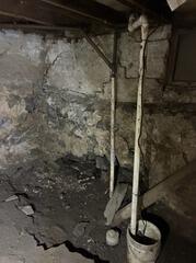 Foundation Wall Repair in Rockland, Maine