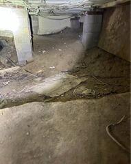 Sinking Floor Repair in Albion, Maine Crawl Space