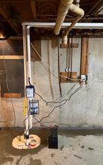 Waterproofing Flooded Basement in Verona Island, Maine