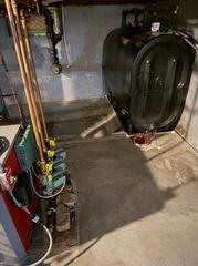 New Concrete Floor in Owls Head, Maine