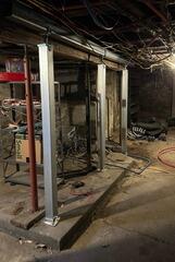 New Supports to Replace Lally Columns in Mechanic Falls, Maine