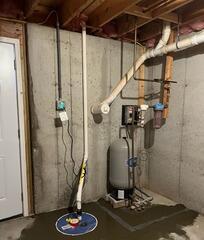 Sump Pump Installation in West Newfield, Maine