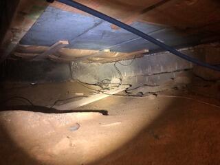 Spray Foam Insulation in Andover, Maine Crawl Space