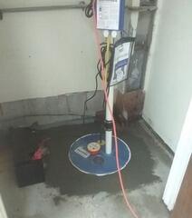 Waterproofing a Church Basement in Athens, Maine