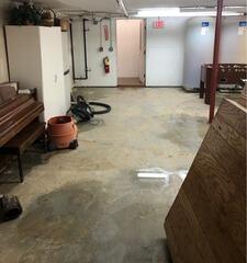 Waterproofing a Church Basement in Athens, Maine