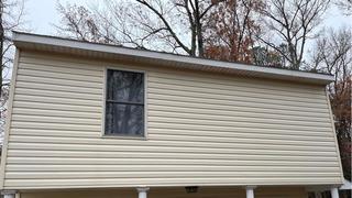Adding Gutters to a Hague, VA home