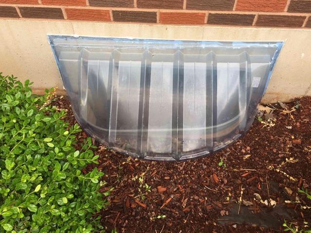 Installing a SunHouse Window Well and Cover in Farmington Home - After Photo
