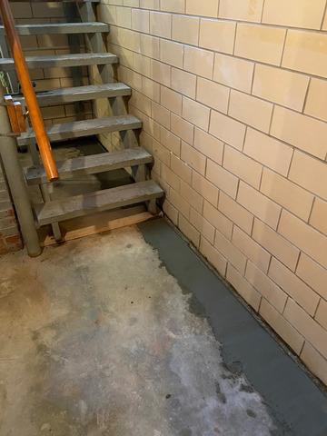Protecting Libourn, Missouri Basement with WaterGuard and TripleSafe - After Photo