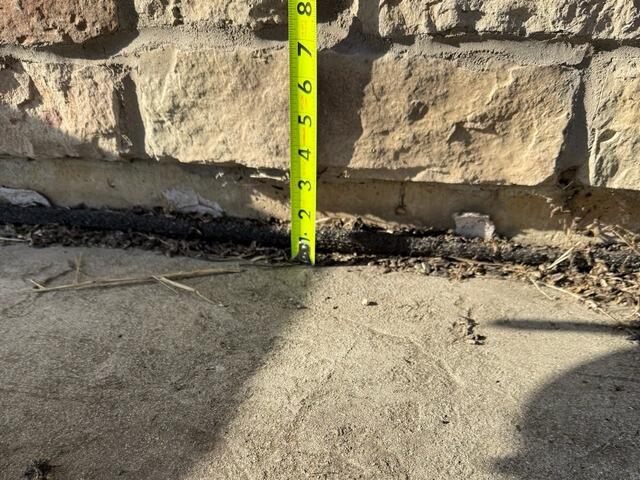 Repairing Concrete in Salem, IL - Before Photo