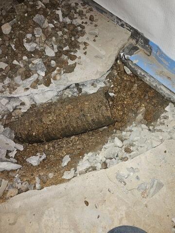 Waterproofing in Maryland Heights, MO - Before Photo