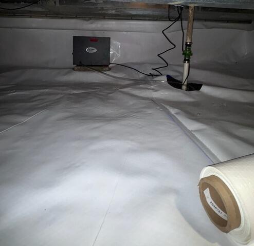 Crawl Space Transformation in Champaign, IL - After Photo
