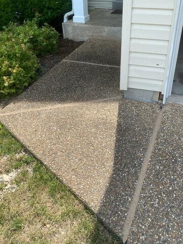 Sealing Concrete Joints in Wentzville, MO - After Photo