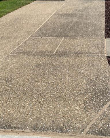 Driveway Transformation in Wentzville, MO - After Photo