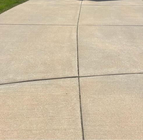 Driveway Transformation in Lake Saint Louis, MO - Before Photo