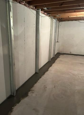 Basement foundation Wall repairs (Support)