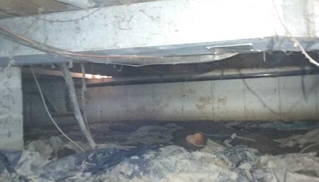 Crawl Space Repair - Before Photo