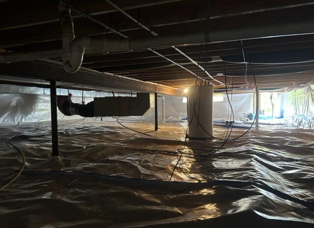 Crawl Space Repair - After Photo