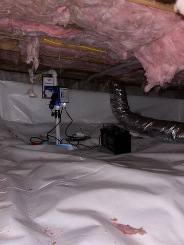 Crawl Space Repair - After Photo