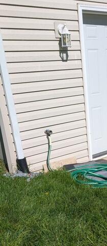 Waterproofing Repair - Before Photo
