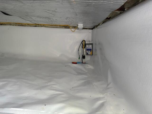 Waterproofed Crawlspce Saint Ann, MO