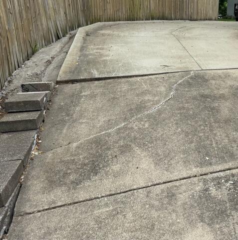 Concrete Repair in Alton, IL - Before Photo
