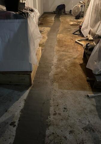 Waterproofing Basement in Granite City, IL - After Photo