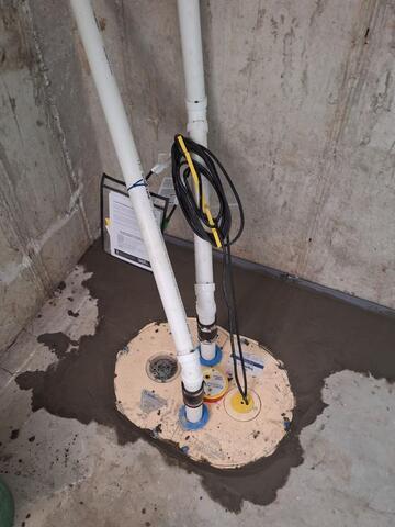 Waterproofed Basement in St. Peters, MO