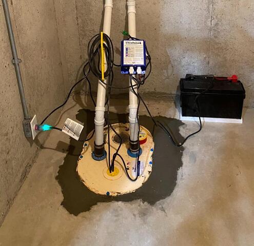 Waterproofed Basement in Florissant, MO