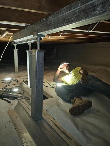 Crawlspace Support in Maryville, IL