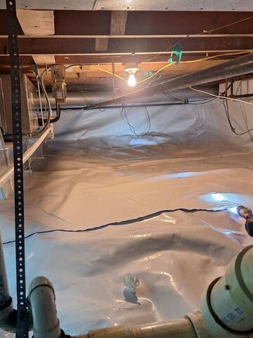 Crawlspace Safety and Encapsulation in Rantoul, IL - After Photo