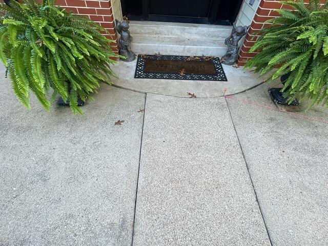 Concrete Repair in Hillsboro, MO - Before Photo