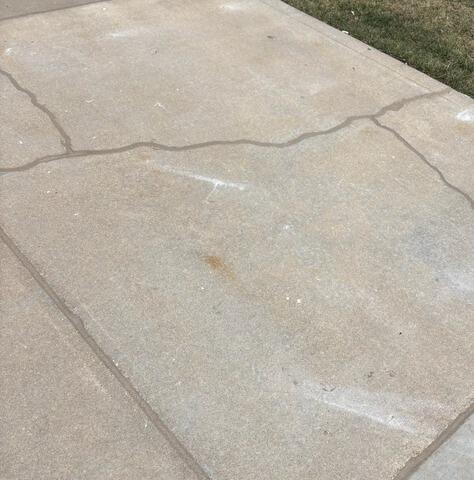 Concrete Crack Repair in O'Fallon, MO - After Photo