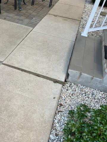 Concrete Repair in Hardin, IL - Before Photo